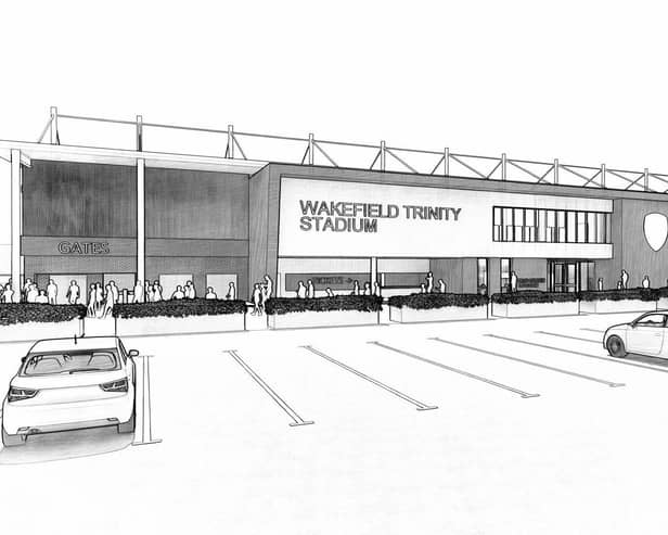 A sketch of how the redeveloped stadium will look. Image courtesy of AFL Architects