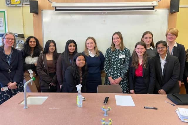 Rose McCarthy, a former Wakefield Girls’ High School pupil who went on to become a climate change chemist is inspiring current students from the school to explore career options within the sector.