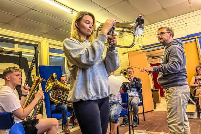 Wakefield Little theatre is set to put on a production of Paul Allen's classic Brassed off with Horbury Victoria will Brass band.