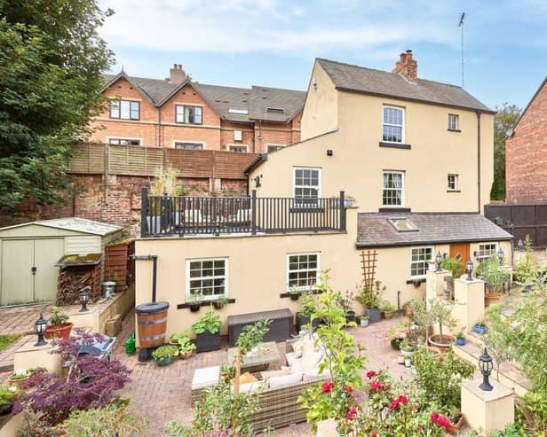 This incredible property, named Castle Cottage, is currently available for £500,000 through estate agents Enfields Luxe.