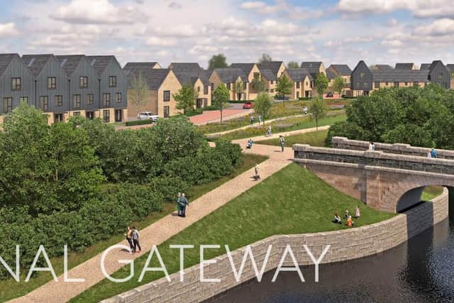 Councillors have approved plans for a housing development next to the Aire and Calder Navigation in Wakefield. Image: Wakefield Council