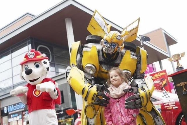 Transformer Bumblebee was a firm favourite along with Paw Patrol's Marshall.
