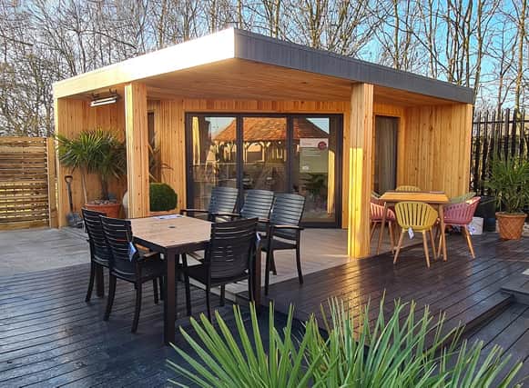 Transform your garden with a summerhouse like this