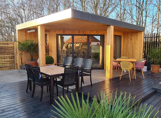 Transform your garden with a summerhouse like this