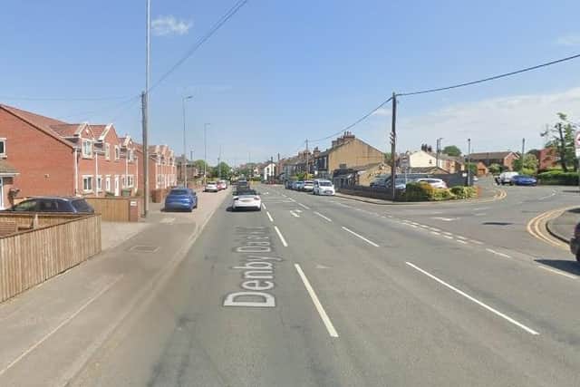A 27-year-old Kirklees woman was seen to fall from a moving white Transit van on Denby Dale road near to the junction of Hollin Lane, last night (Wednesday).