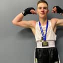White Rose Boxing Club's Ben England made a winning debut representing Yorkshire.