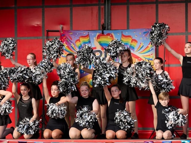 Fibre Dance took to the stage to entertain the crowd.