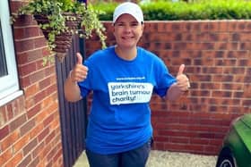 Debbie is raising money for the Yorkshire Brain Tumour charity who helped her during her recovery.