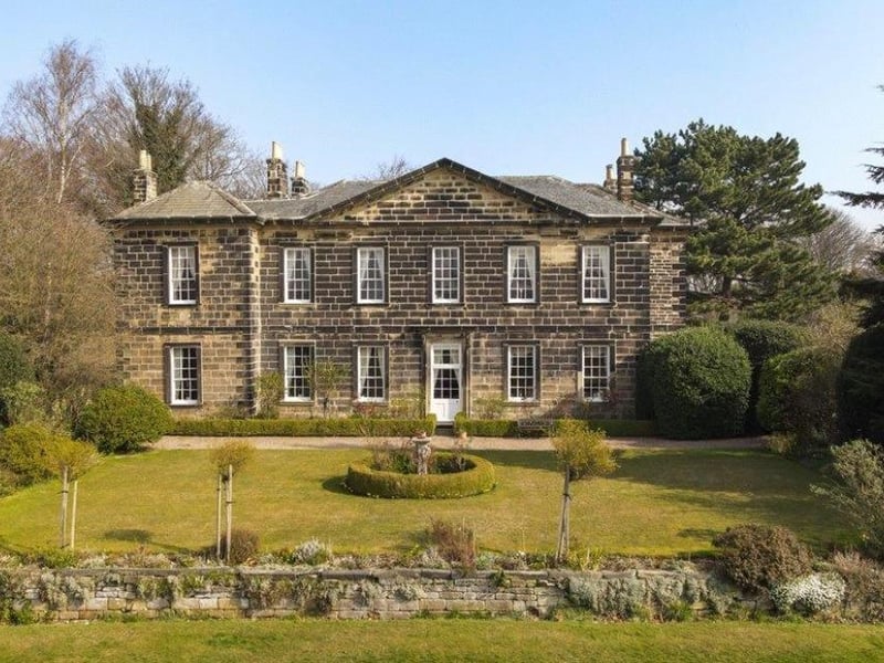 Offers in the region of £ £1,250,000 with Dacre Son & Hartley, Morley. This six bedroom house is described as: "Dating back to the 1740s and designed by the renowned Yorkshire architect John Carr this stunning property still retains many period features including wood flooring, shutters to the principal rooms, original John Carr oak staircase, period chandelier and intricate hand carvings to the oak panelling. The sale of The Dower House offers an increasingly rare opportunity to acquire what is arguably one of the most significant period residences in the area."