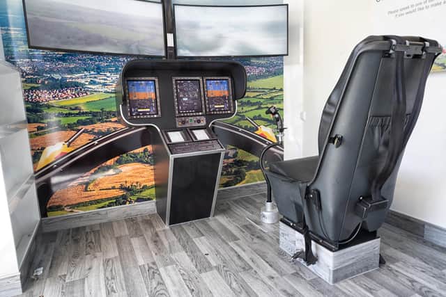 Visitors will have the chance to take part in a Yorkshire Air Ambulance immersive flight simulator.