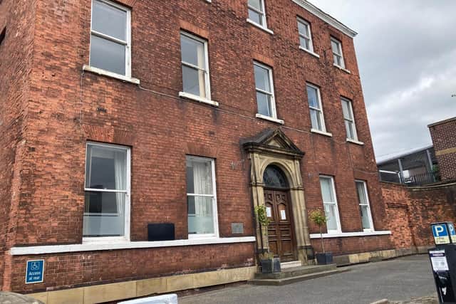 Plans have been submitted to convert Wakefield's former coroner's court building, on Northgate, into workshops and studios for small businesses. LDRS image