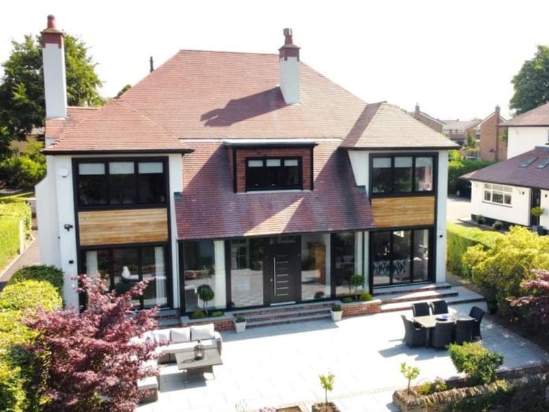 On the market for £1,200,000 with Holroyd Miller, Wakefield. This four bedroom property is described as: " A magnificent detached period home which has been modernised to exacting standards with original features."