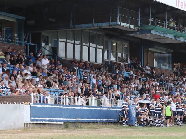 The Featherstone Rovers legends game attracted an impressive attendance.