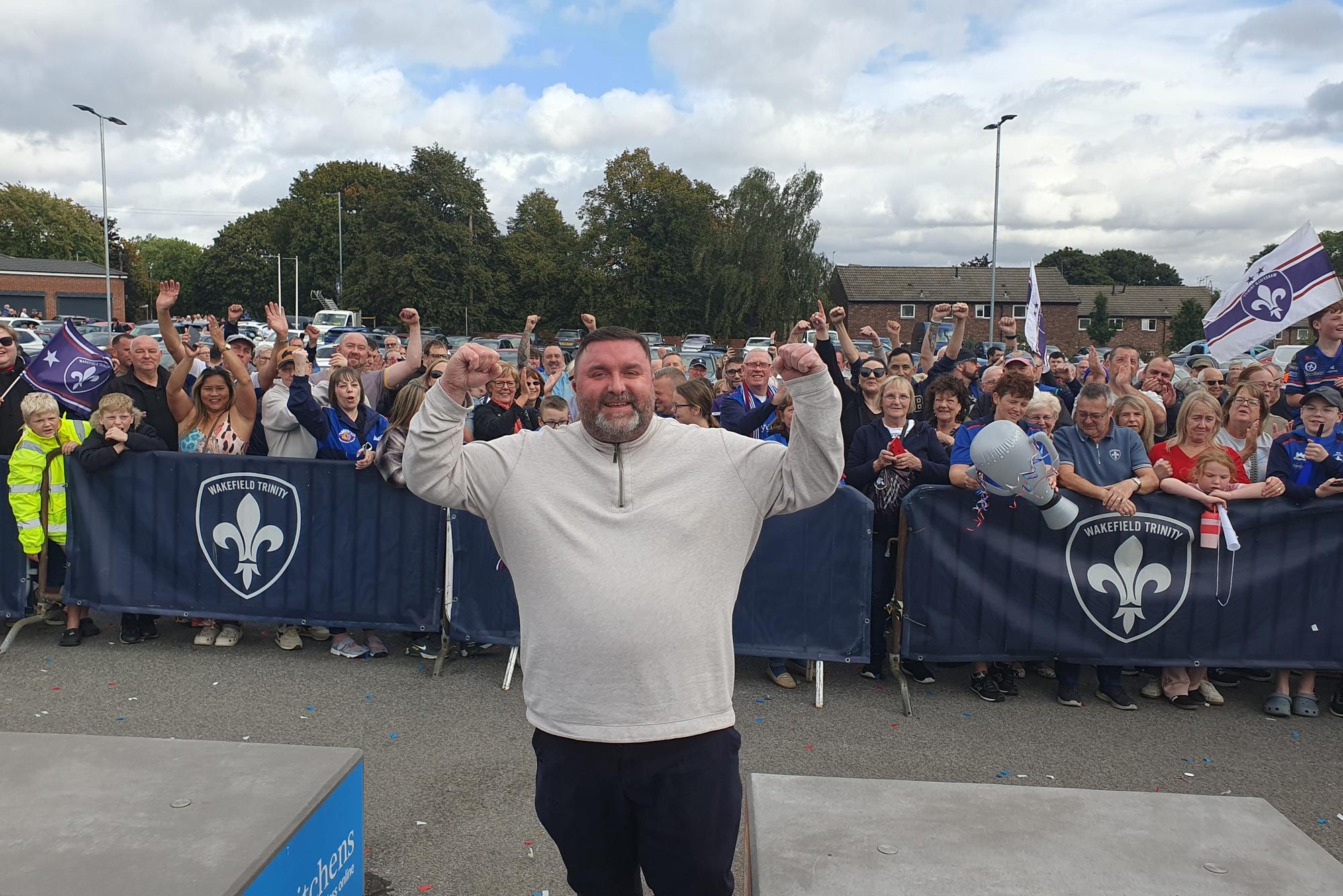 Trinity owner Matt Ellis says fans' send off to Grand Final was 'class'