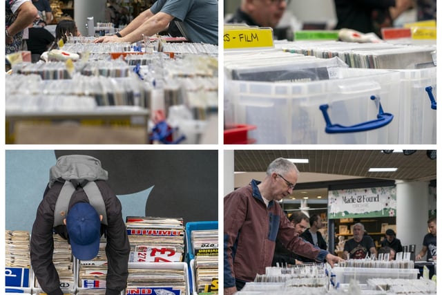 Wakefield Record Fair was back at The Ridings Shopping Centre.