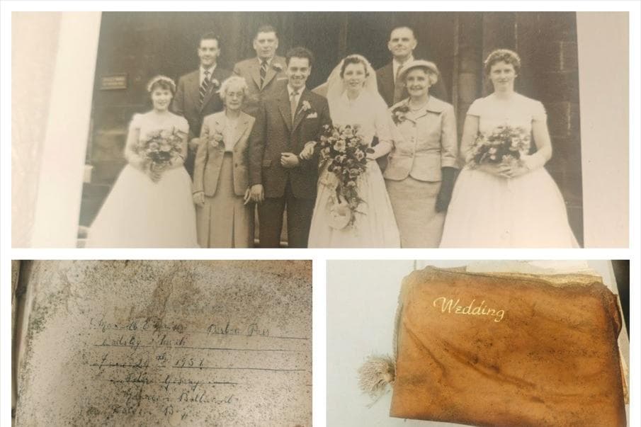 Aufruf zur Hilfe bei der Rückgabe eines Fotoalbums aus den 1950er Jahren ...
