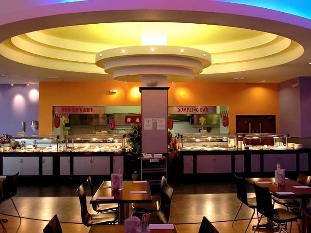 Elements Oriental restaurant. Colorado Way, Castleford, 2005.