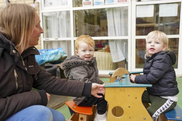 Childcare @St Swithuns has received an Outstanding OFSTED rating. The pre-school was praised for the "exceptionally nurturing" staff and received the highest grading in all areas. Picture: Scott Merrylees