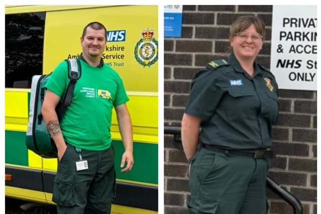 Rettungssanitäter-Duo aus Wakefield wandert 32 Kilometer, um 20 Jahre ...