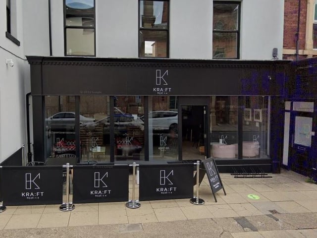 KRA:FT Koffee on Wood Street, Wakefield has an average of 4.8 stars out of 5. One reviewer said: "What's not to like. Great staff and great vibes. Whenever I'm working in Wakefield this is my go to place for a coffee in the morning. 10 out of 10."