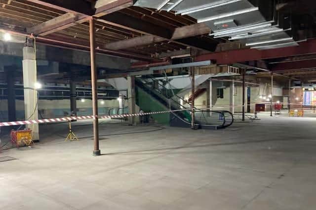 Work started in 2023 to transform the old BHS store in Wakefield city centre into a new museum and library.
