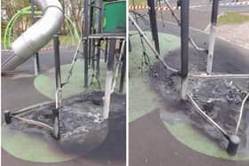Wakefield council is urging the local community to help police find the arsonists who caused around £80,000 worth of damage to Thornes Park play area, forcing part of it to close.