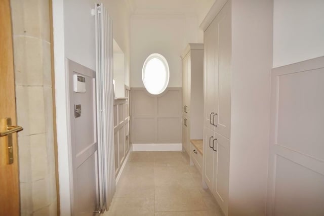 The master entrance hall double doors leading to master dressing room with fully fitted wardrobes and walk in closet also fitted to a very high standard.