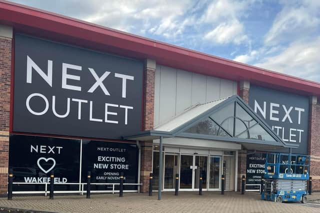 A new Next Outlet store will open in Westgate Retail Park later this month.
