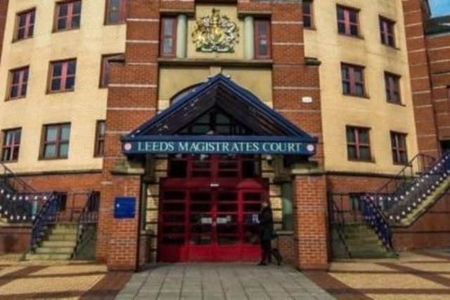 He is due to appear before Leeds Magistrates today charged with stalking related offences.