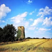 In a field outside the village of Heath, 1.5 miles outside of Wakefield, is Dame Mary Bolles's Water Tower: a Grade II Listed structure dating from the 1600s.
