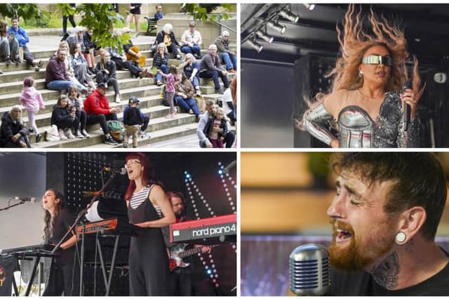 Bands and solo singers took to the stage on Saturday. (Photos: Scott Merrylees)