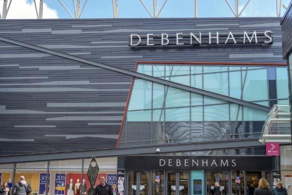 Wakefield's Debenhams store at Trinity Walk closed in 2021 - almost exactly a decade after it first opened.