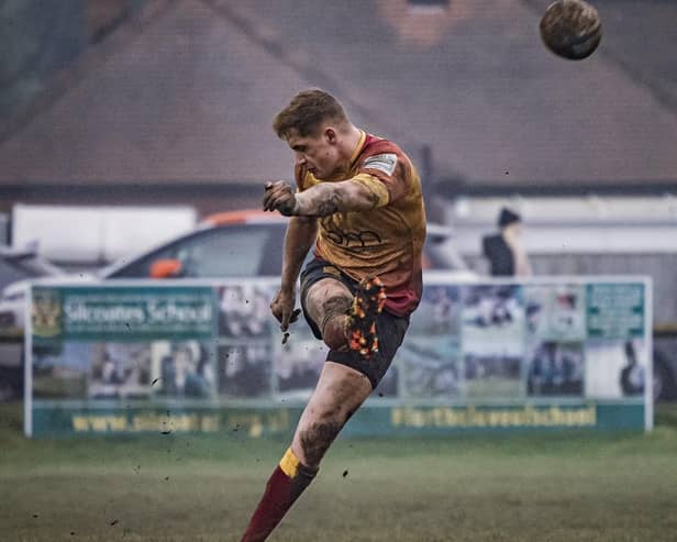 Jake Adams kicked seven goals and scored a try in Sandal's win over Scunthorpe. Picture: John Ashton