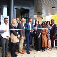 Chris Kamara opens refurbished Trinity Medical Centre following £3m investment