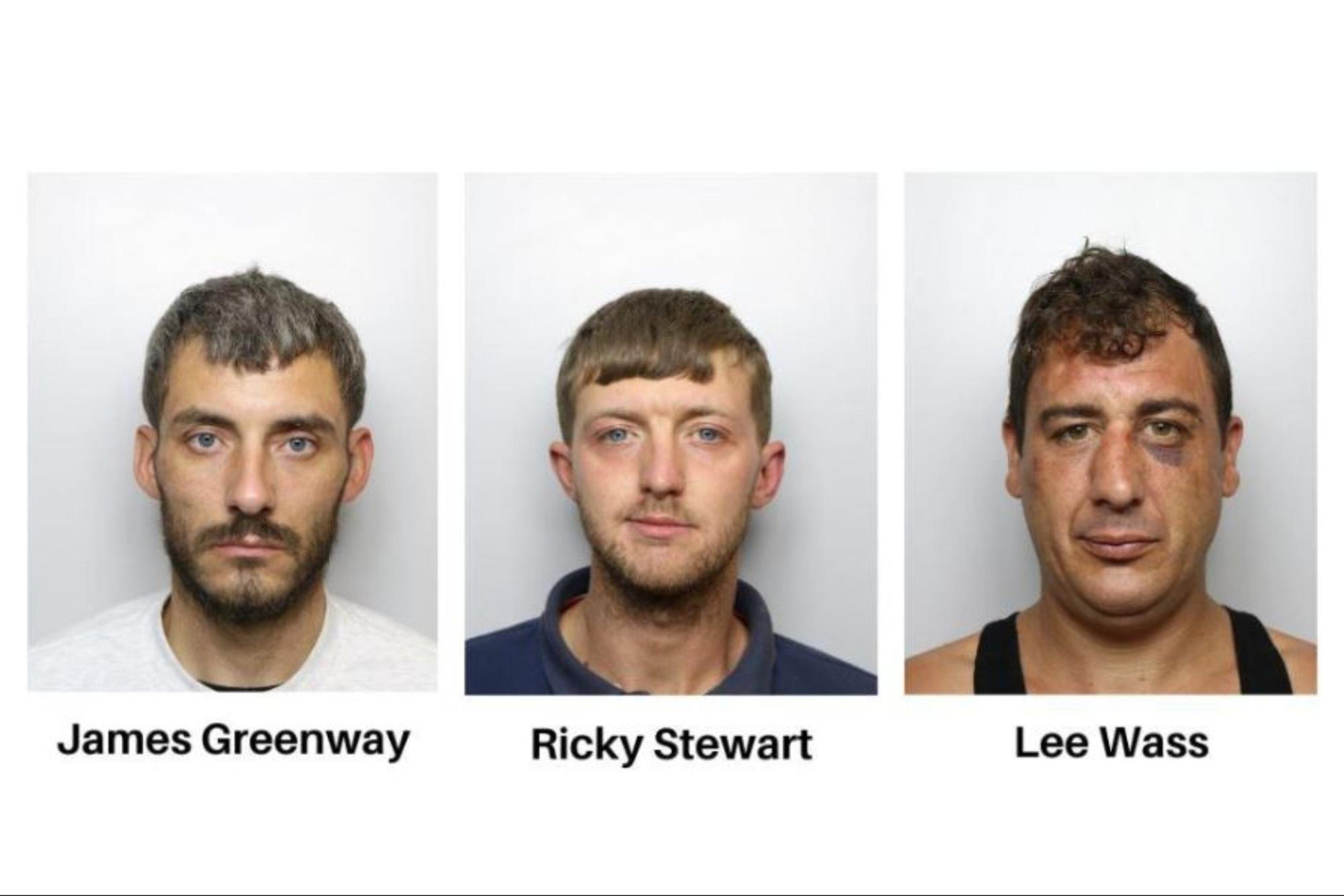 Crime: Three men jailed for aggravated burglary in which man had knife ...