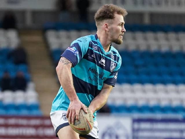 Ben Reynolds is hoping to lead out the Featherstone Rovers team in their return to competitive action at Hunslet. Picture: JLH Photography