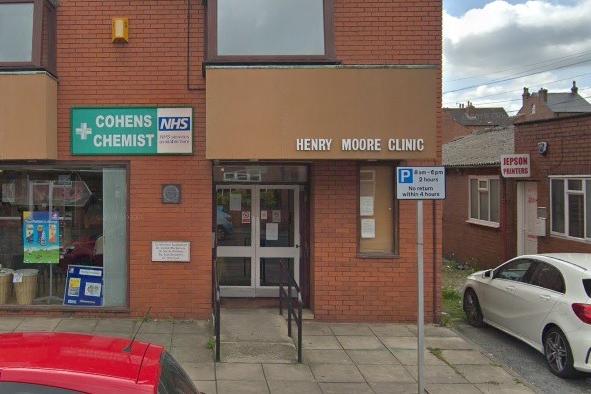Henry Moor Clinic,  61.9% of patients surveyed said their overall experience was good, 14.5% poor and 23.6% neither good nor poor.