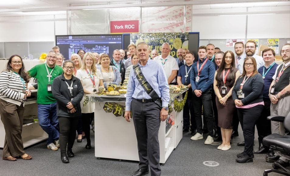 'A proud moment': Wakefield LNER colleague signs off after 47 years on the ...