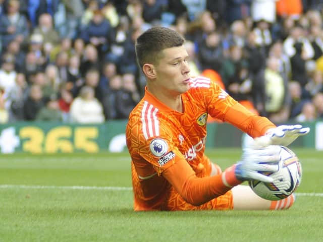 Illan Meslier kept a vital clean sheet in Leeds United's draw with Newcastle.