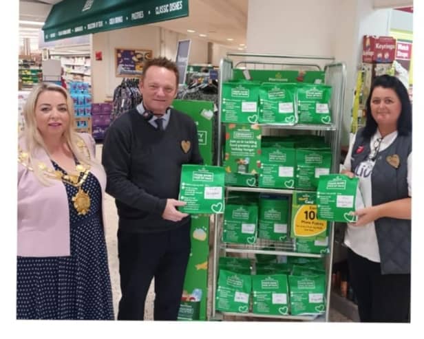 Morrisons in Wakefield are pushing for food bank donations to help tackle holiday hunger.