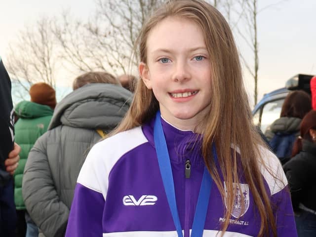 Sienna Lavine came home with a silver medal from the National Primary Schools Year 6 Girls Championships.