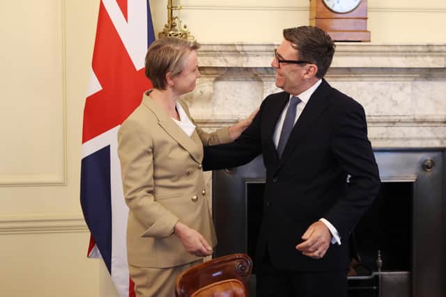 Prime Minister Andy Burnham appoints Yvette Cooper as Secretary of State for Health and Social Care in 10 Downing Street. Picture by Simon Dawson / No 10 Downing Street