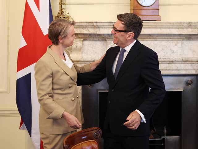 Prime Minister Andy Burnham appoints Yvette Cooper as Secretary of State for Health and Social Care in 10 Downing Street. Picture by Simon Dawson / No 10 Downing Street