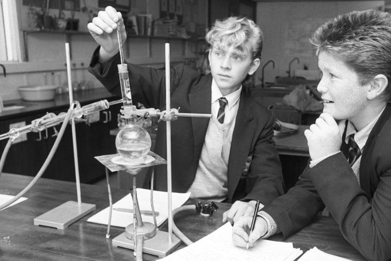 Science lessons were always that bit more exciting when a Bunsen burner was involved.