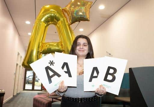 Wakefield College student, Sammy Paras, has secured a place at the University of Law after receiving four A*-B grades.