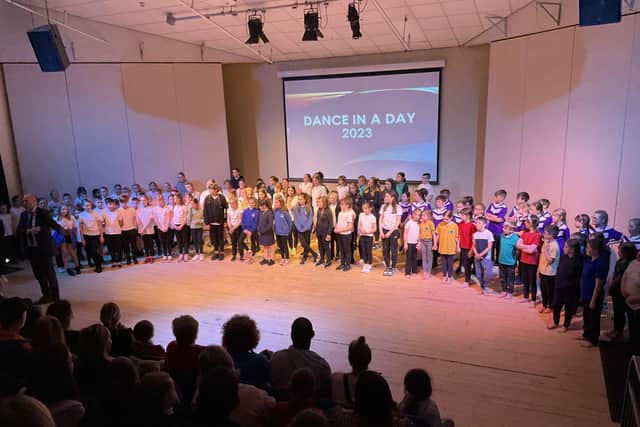 Students from across the Brigshaw Partnership took part in a dance day where the students taught each other dances and skills that were performed at the end of the night