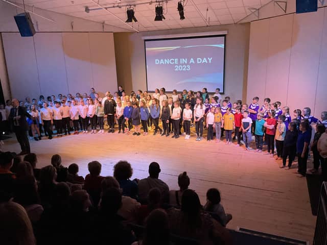 Students from across the Brigshaw Partnership took part in a dance day where the students taught each other dances and skills that were performed at the end of the night