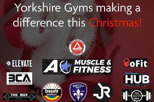 Keith Brook has teamed up with 10 other gyms from across the district, calling upon the generosity of the people in Wakefield to help donate selection boxes and toiletries for children and teenagers.