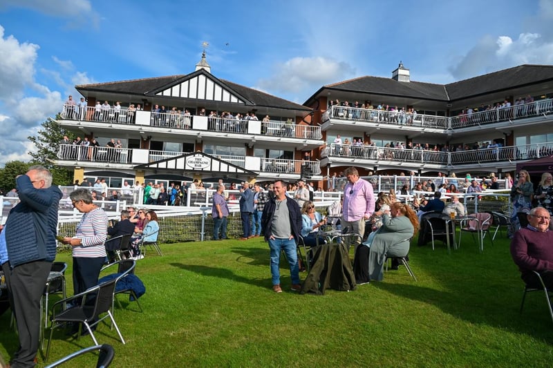 The sun was shining for the Go Racing summer festival at Pontefract Races.