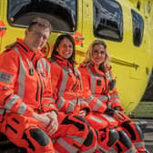 Yorkshire Air Ambulance Paramedics call out to supporters to donate through the Big Give.